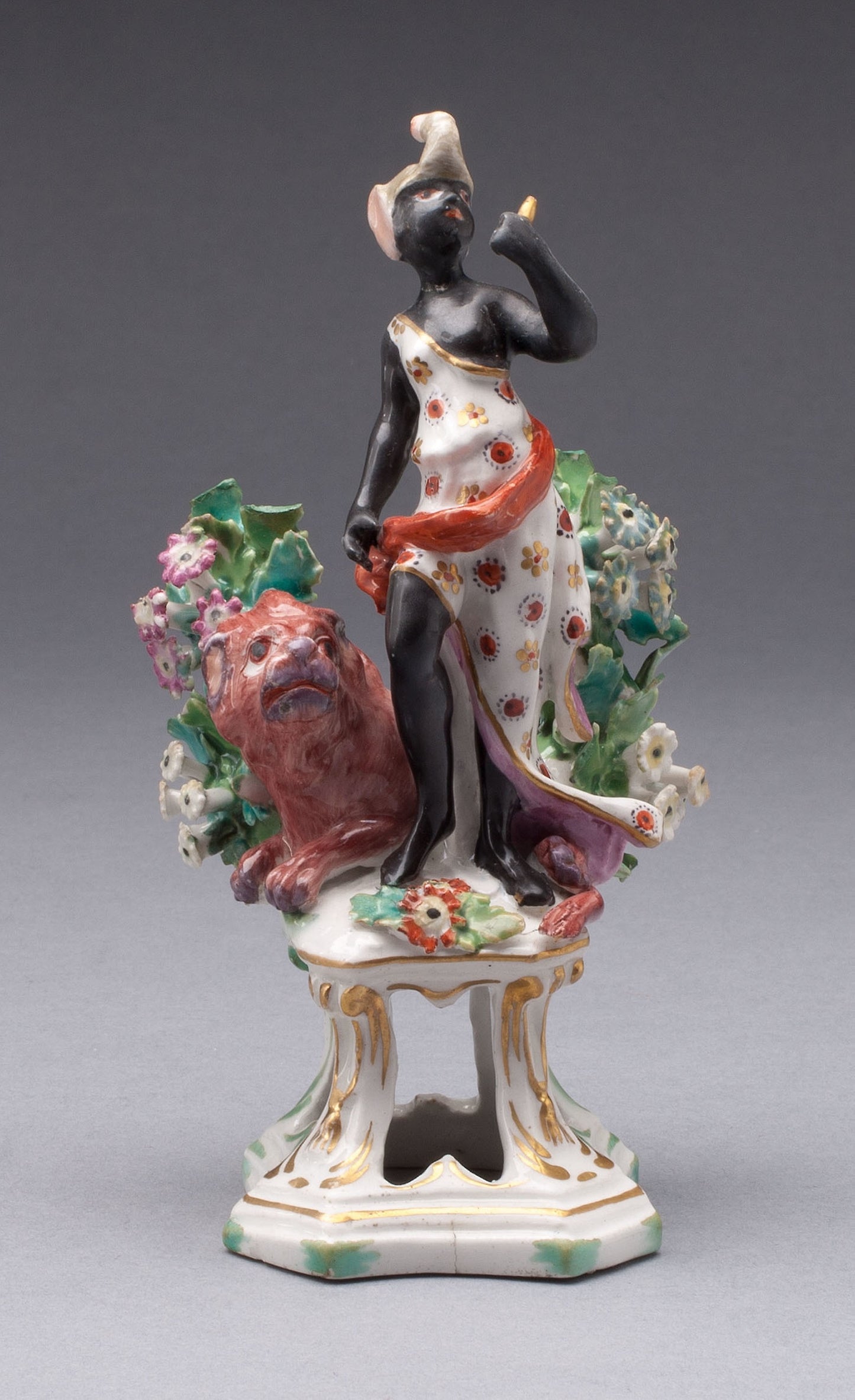 Figure of Africa - Bow Porcelain Factory, Poster Print Wall Art
