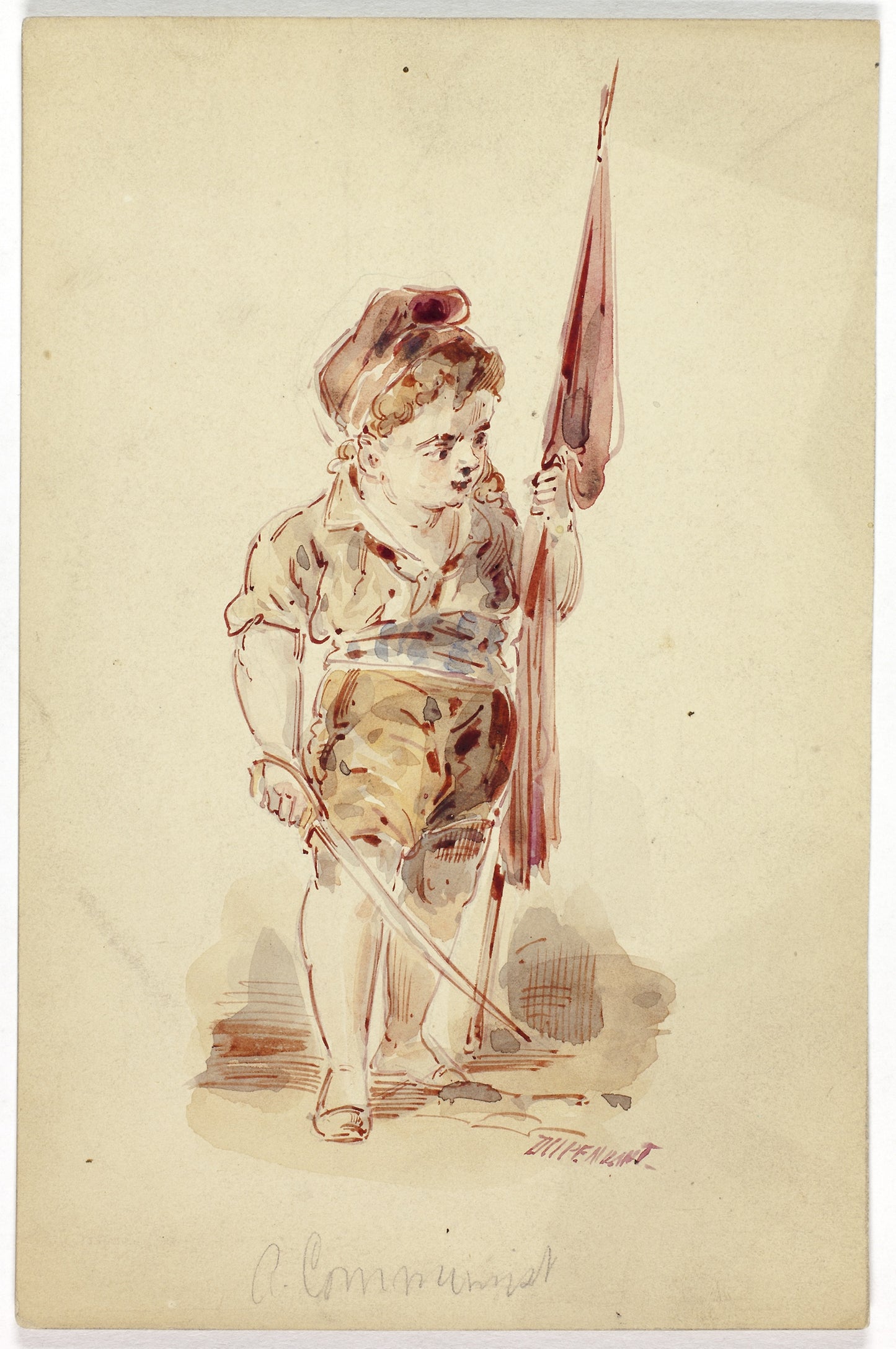 Flagbearer - Dupenvant, Poster Print Wall Art