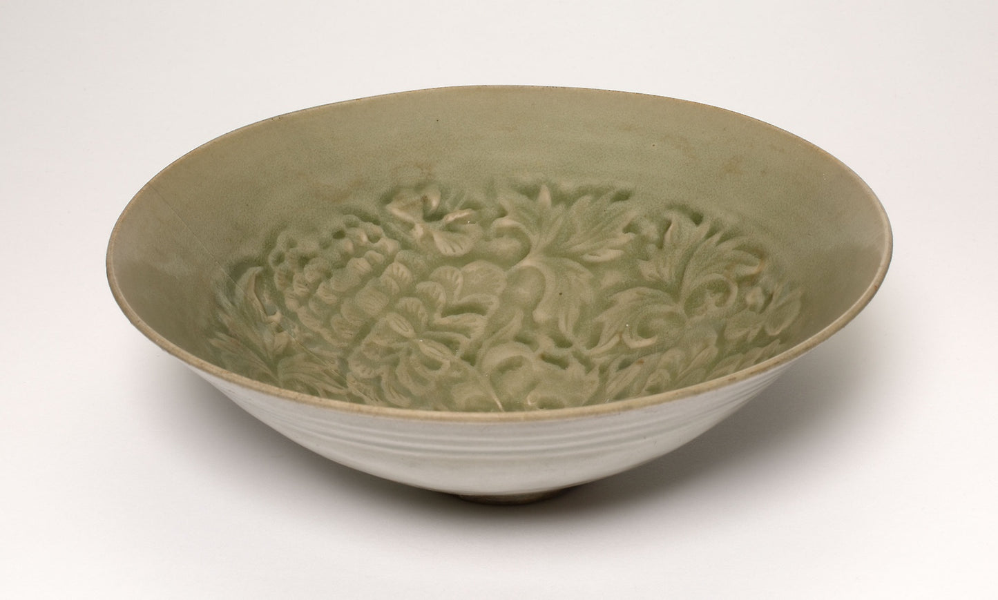 Bowl with Peonies - China, Poster Print Wall Art