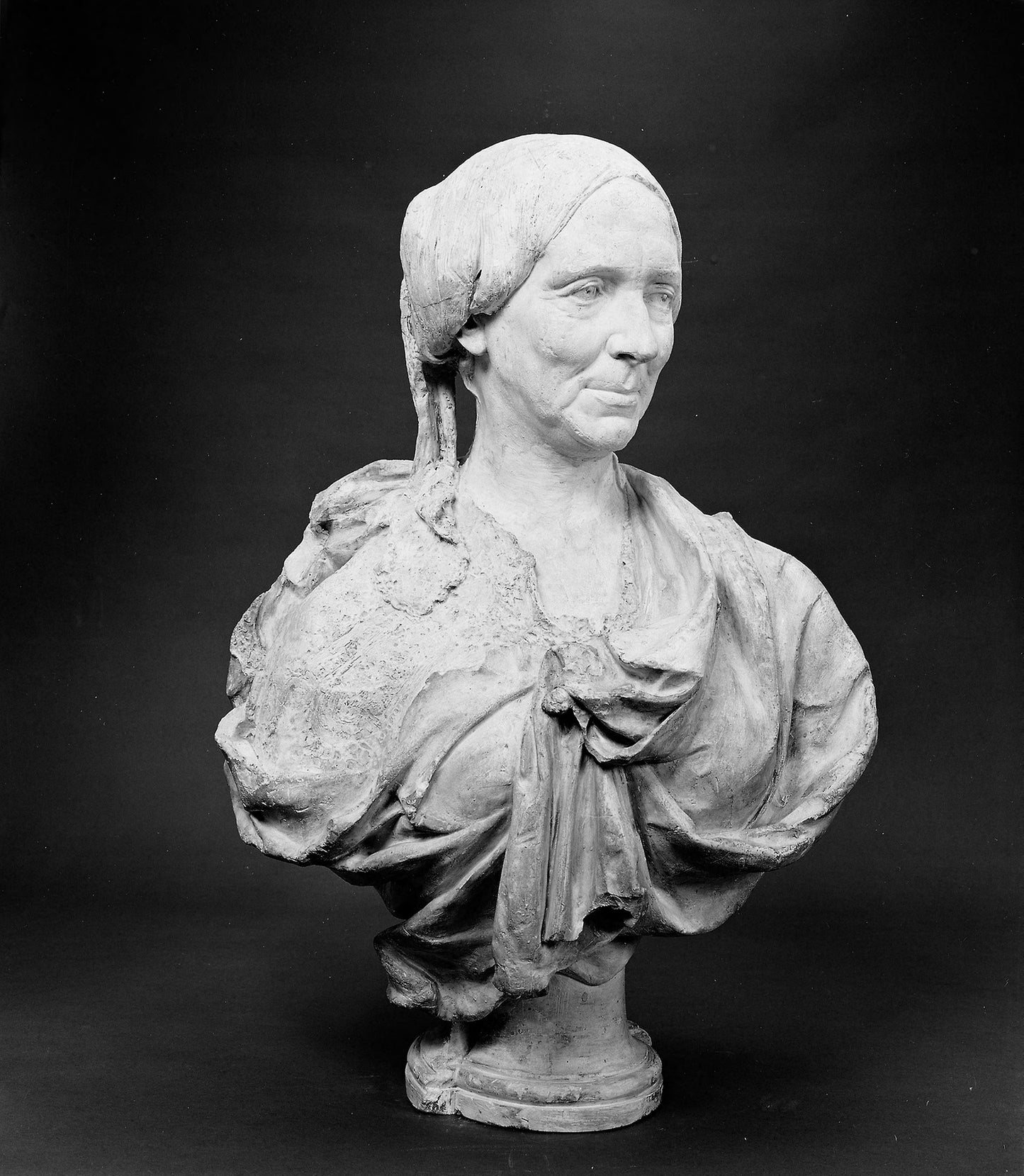 Portrait Bust of Comtesse d'Affry, née Lucie de Maillardoz (1816-1897) - Jean Baptiste Carpeaux, Poster Print Wall Art