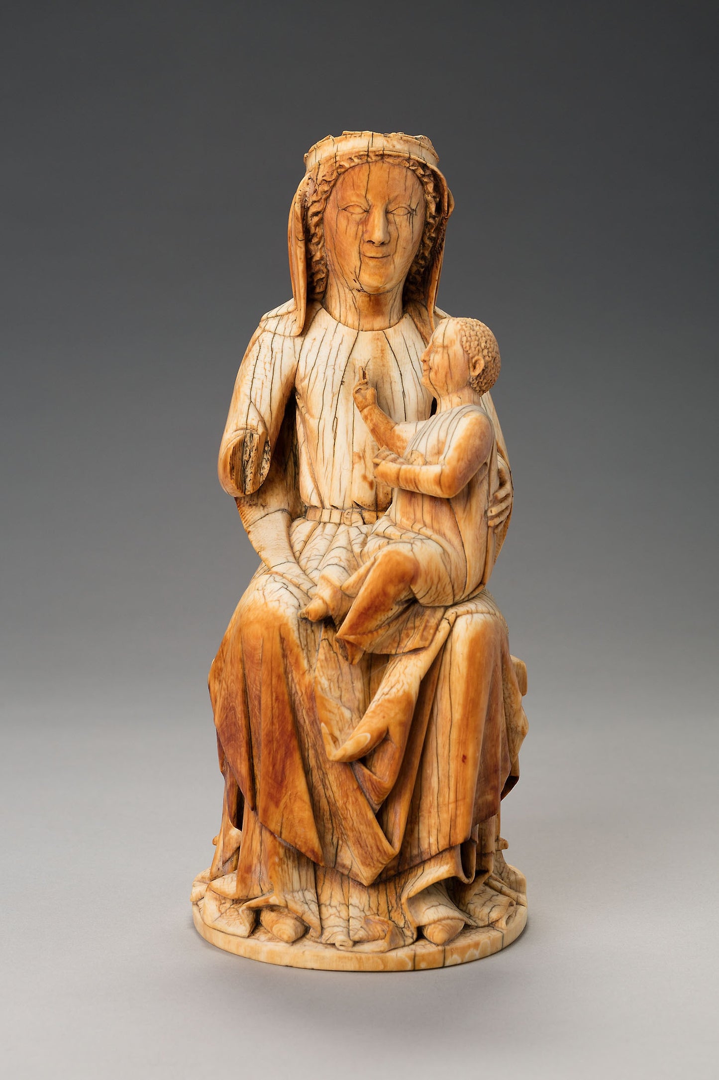 Virgin and Child - Northern France, Poster Print Wall Art