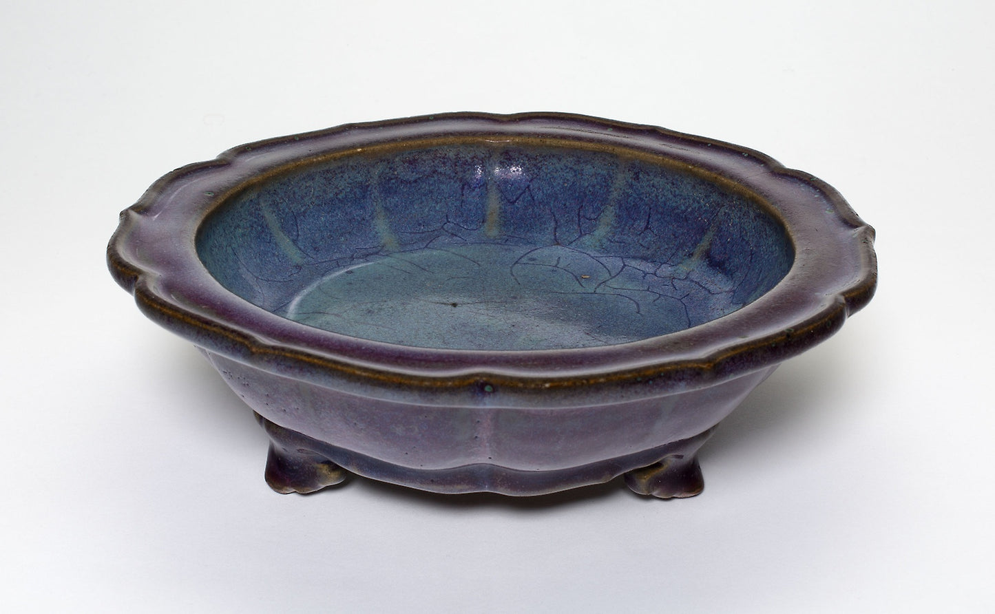Foliate Dish with Three Feet - China, Poster Print Wall Art