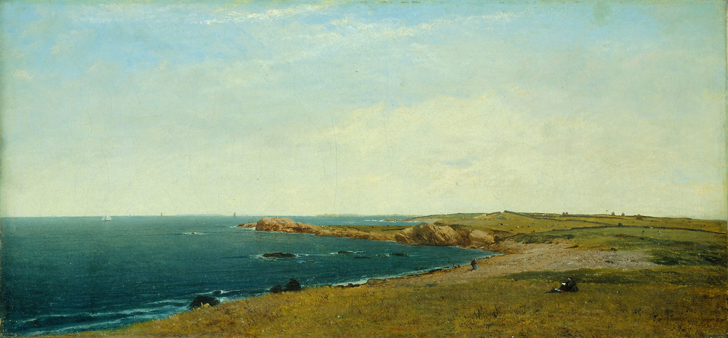 Near Newport - John Frederick Kensett, Poster Print Wall Art