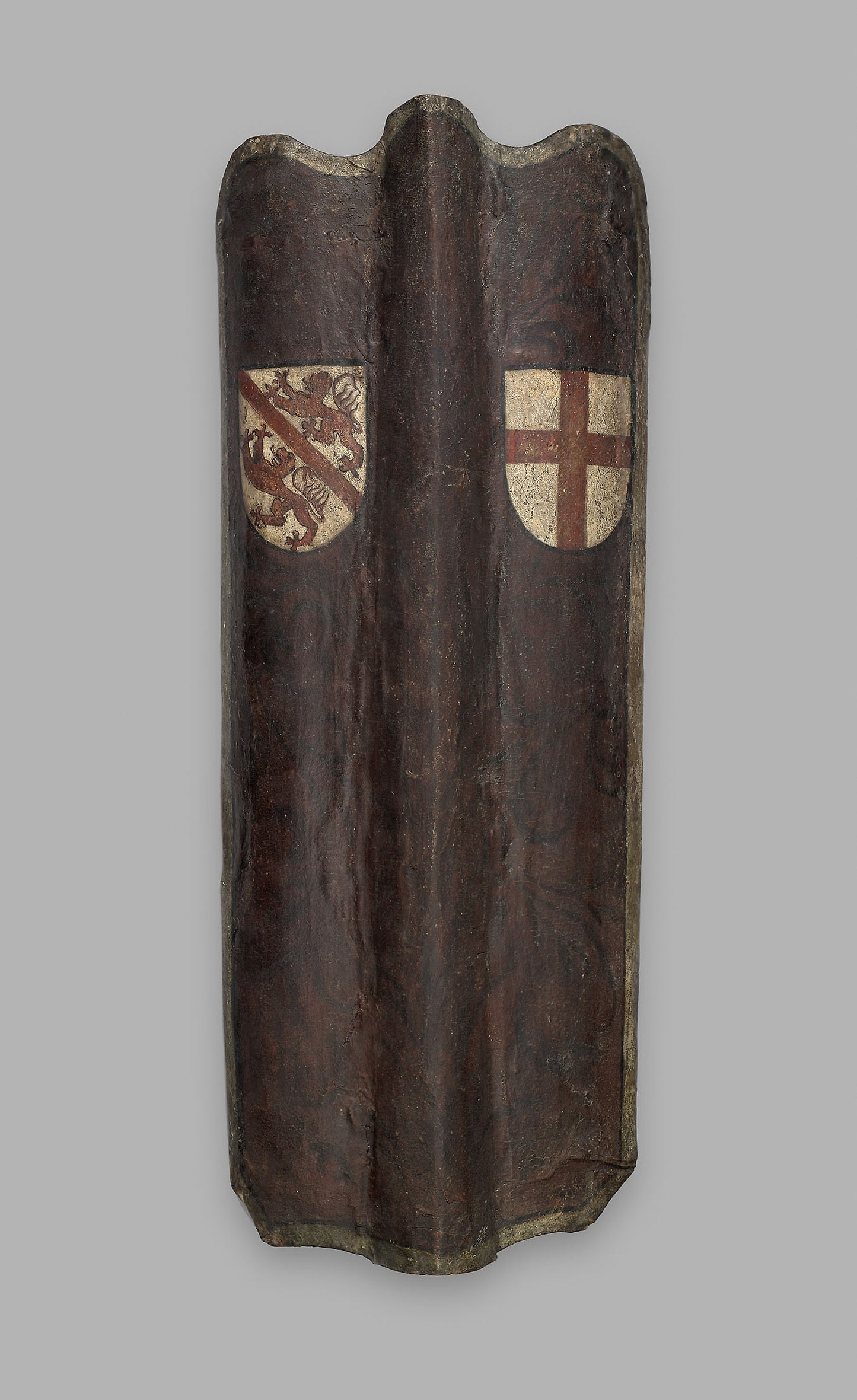 Pavise with the Arms of the League of Saint George and Winterthur - Swiss; Winterthur, Poster Print Wall Art