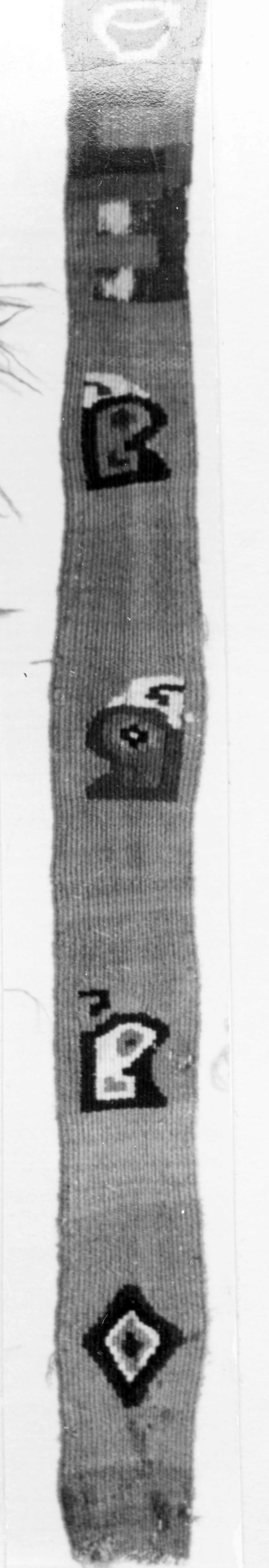 Band Fragment - Possibly provincial Wari, Poster Print Wall Art