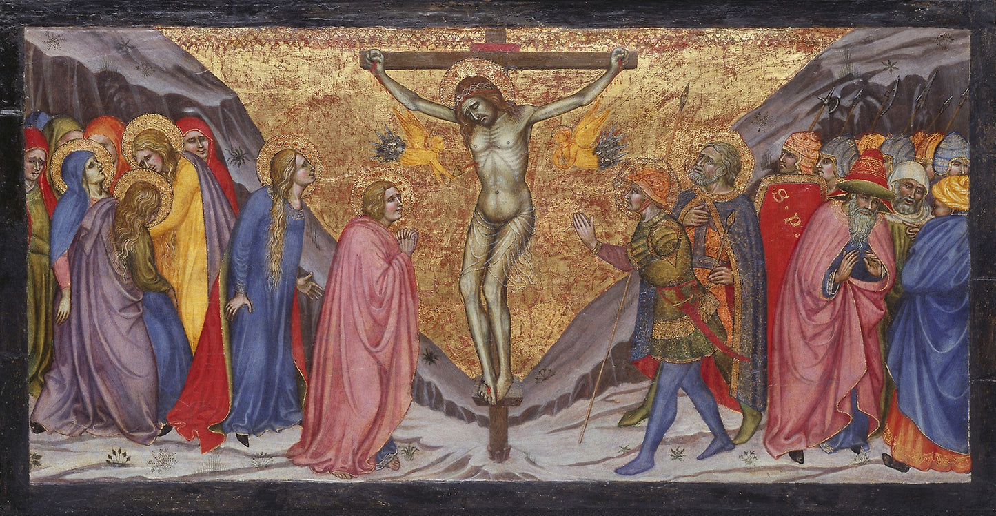 The Crucifixion - Taddeo di Bartolo, Poster Print Wall Art