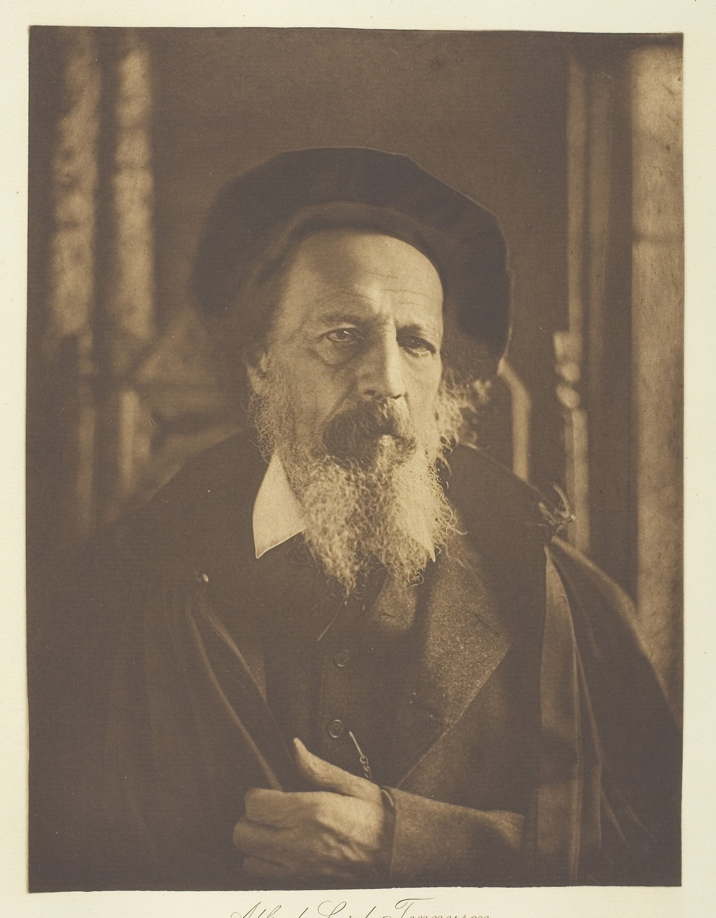 Alfred, Lord Tennyson - Henry Herschel Hay Cameron, Poster Print Wall Art