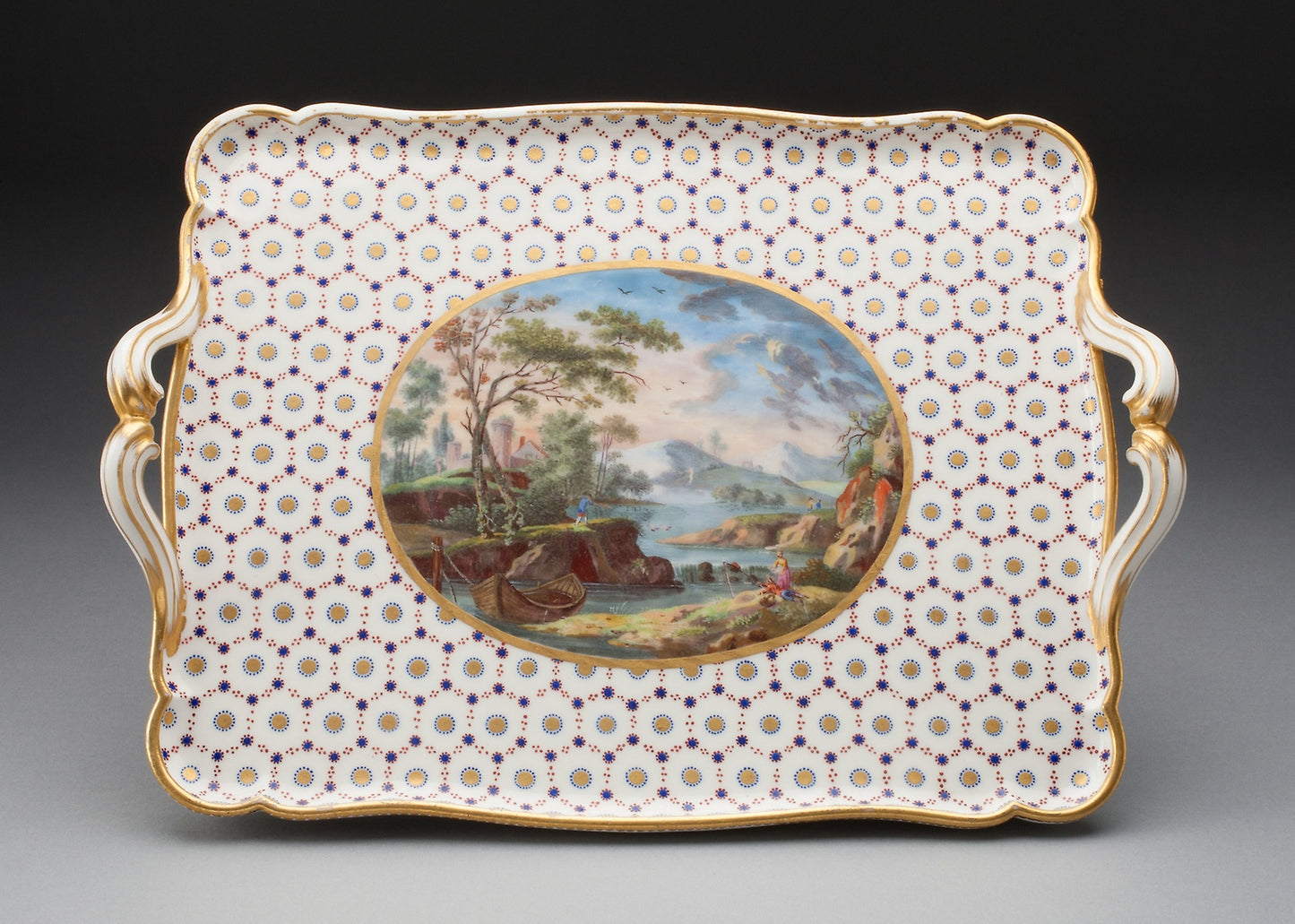 Tray for a Tea Service - Sèvres Porcelain Manufactory, Poster Print Wall Art
