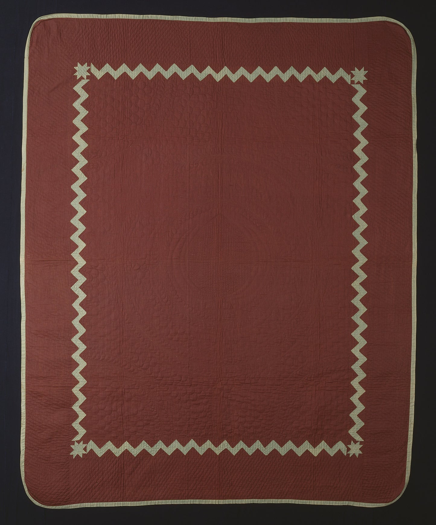 Bedcover (Amish Plain Quilt) - United States, Ohio, Holmes County, Poster Print Wall Art