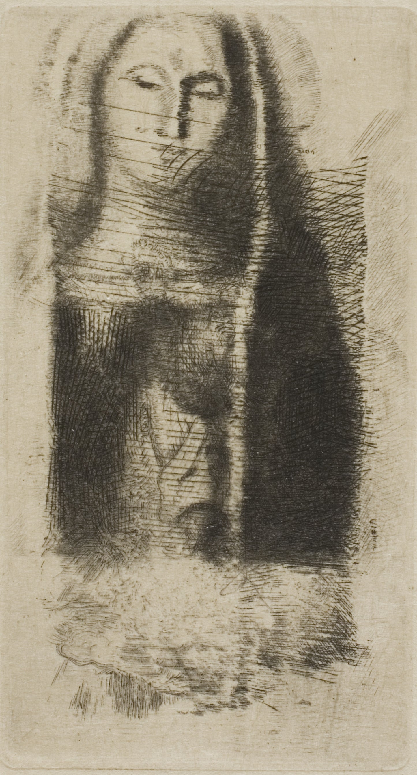 Princess Maleine (The Little Madonna) - Odilon Redon, Poster Print Wall Art