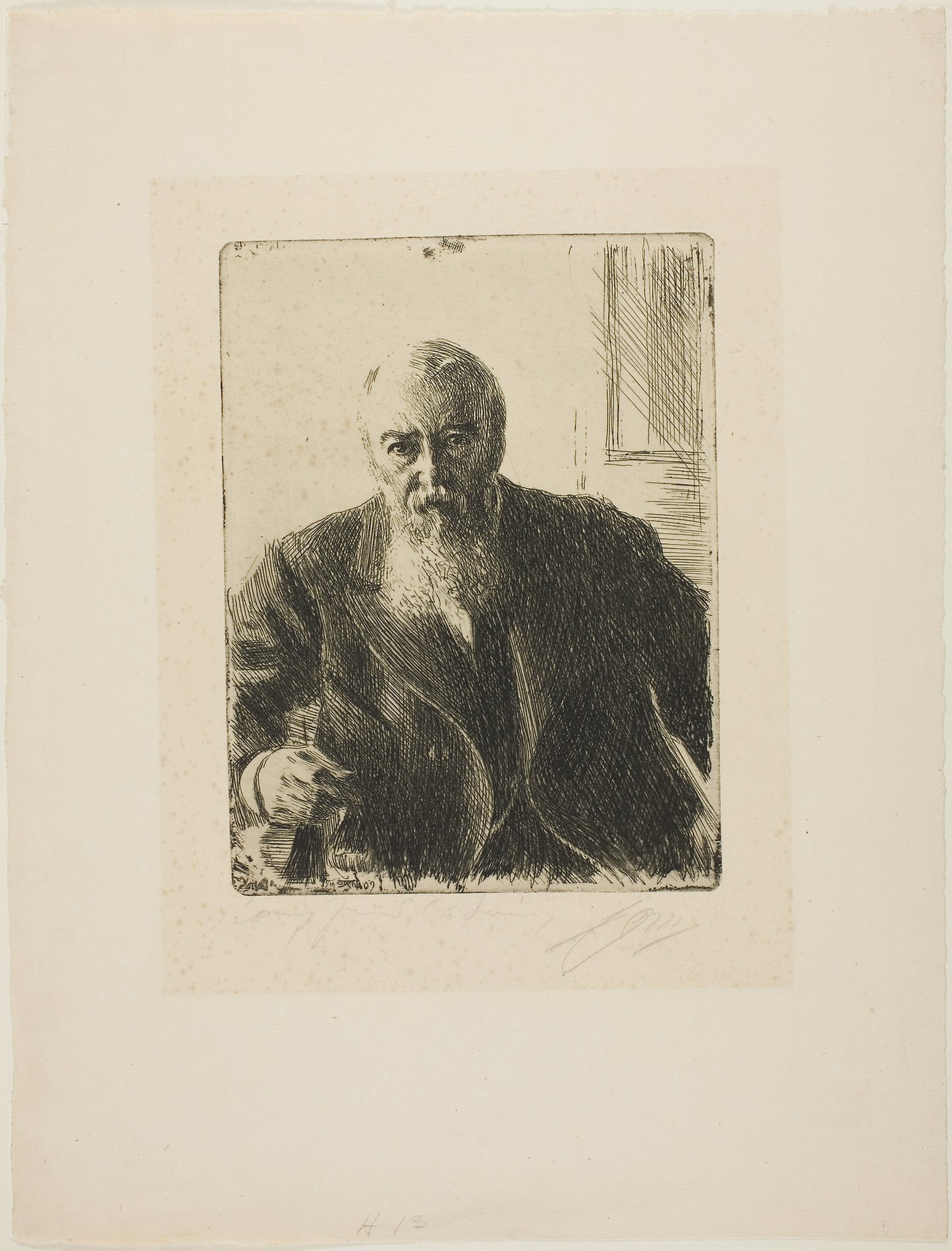 C. F. Liljevalch - Anders Zorn, Poster Print Wall Art