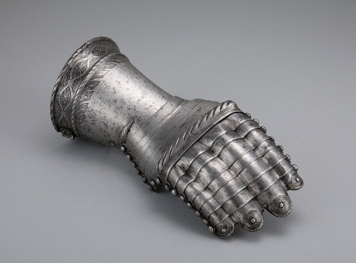 Mitten Gauntlet for the Right Hand - Southern German, Augsburg, Poster Print Wall Art