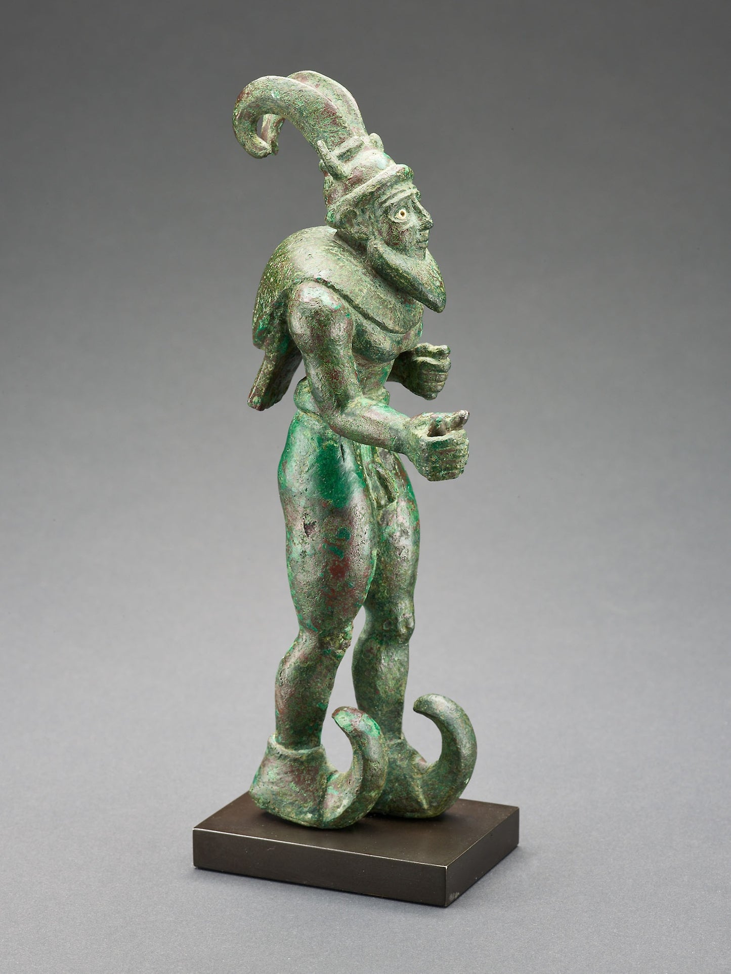 Statuette of a Striding Figure: Proto-Elamite or Mesopotamian, Poster Print Wall Art