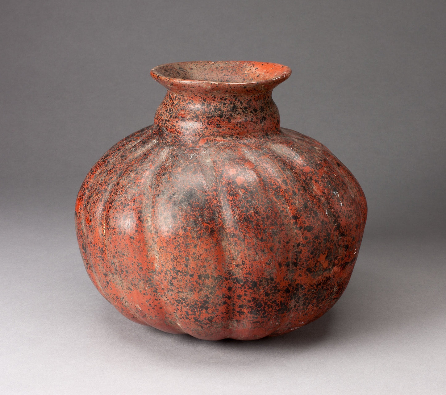 Fluted Vessel, Possibly in the Form of a Gourd - Colima, Poster Print Wall Art