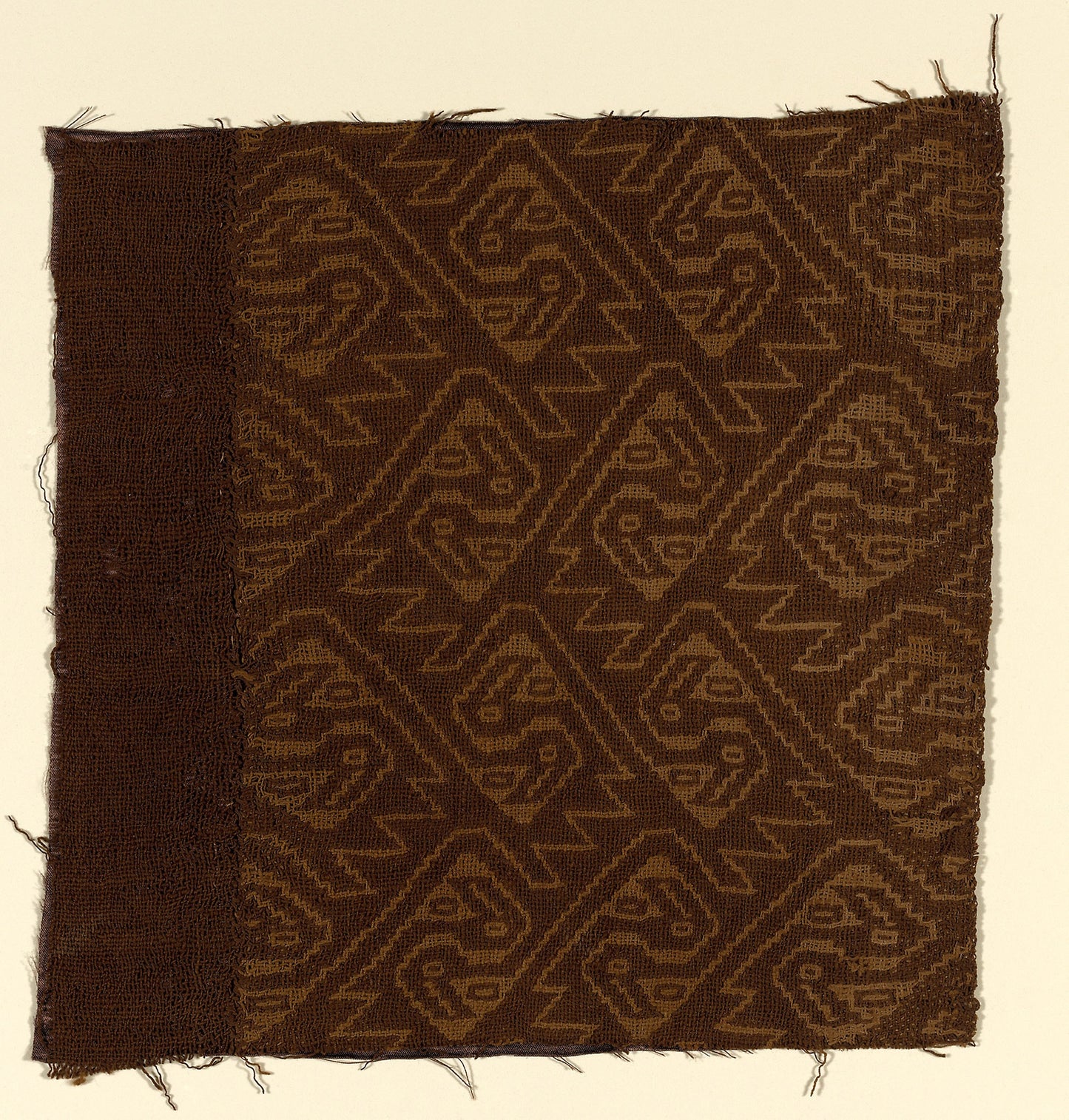 Fragment - Pativilca Valley, north-central coast, Peru, Poster Print Wall Art