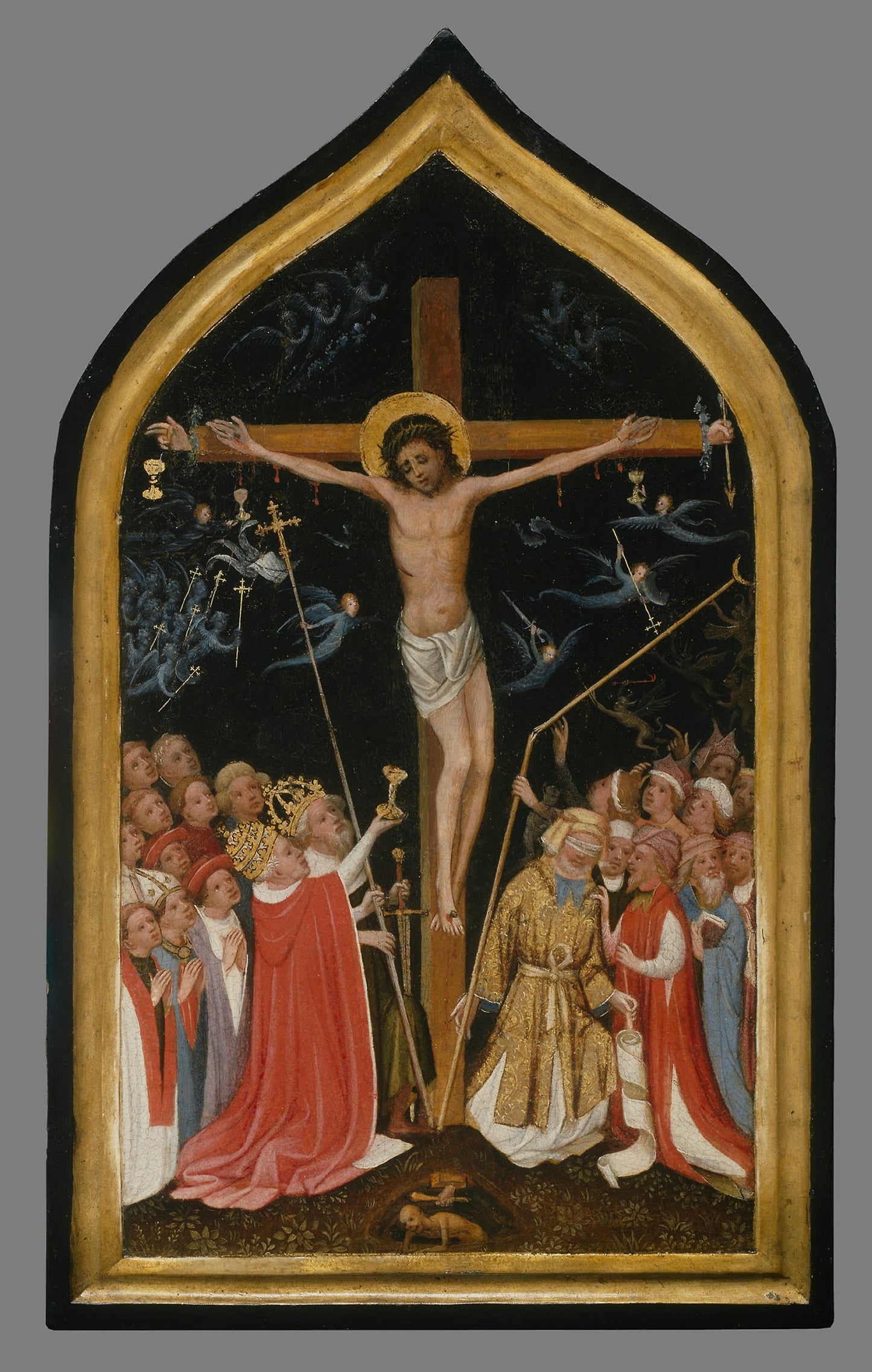 Christ on the Living Cross - Follower of the Master of Saint Veronica, Poster Print Wall Art