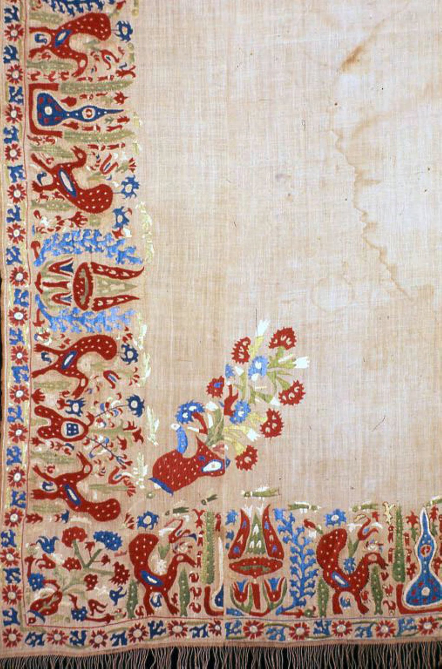 Bedcover - Greece, Ionian Islands or Epirus Province, Poster Print Wall Art
