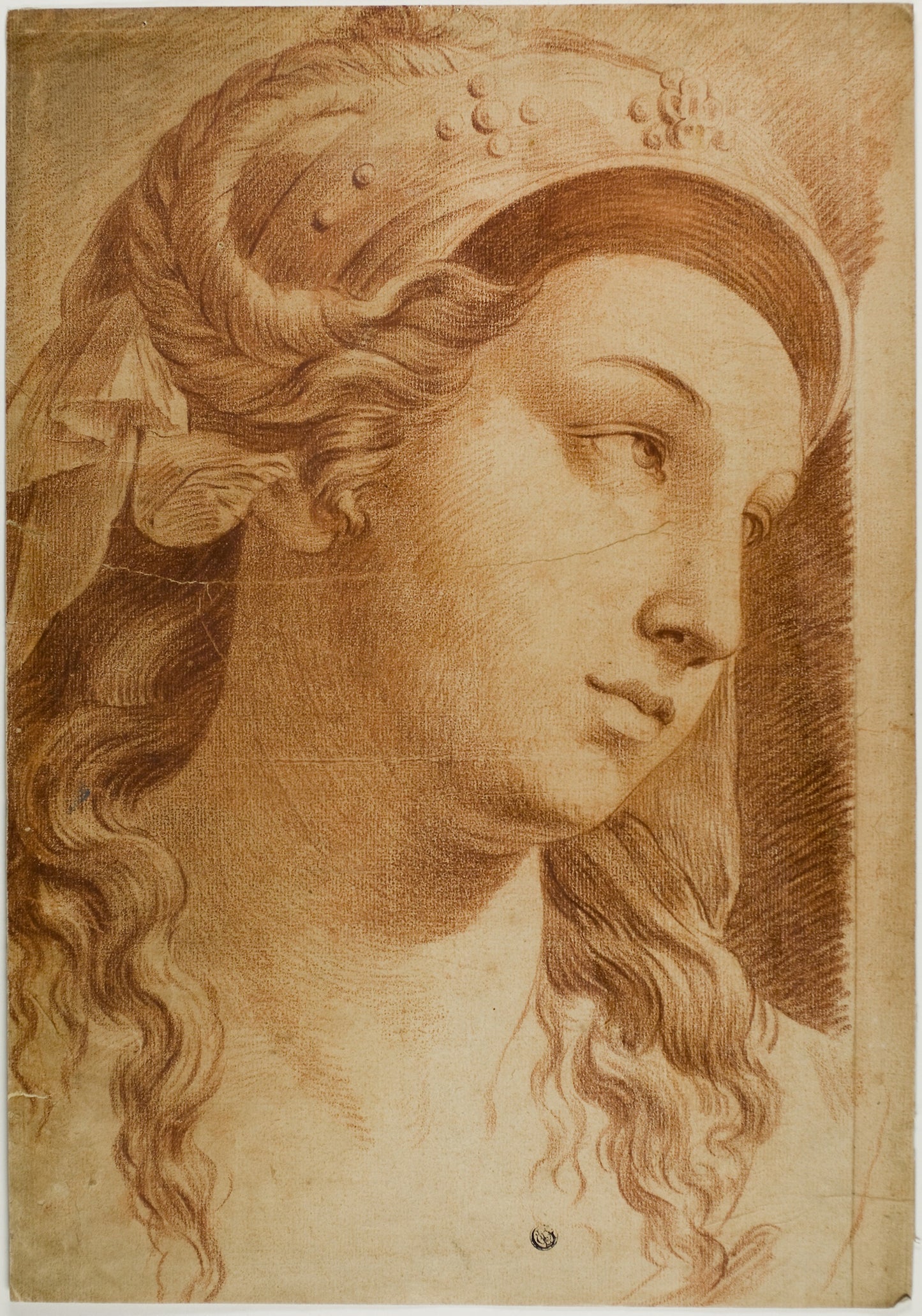 Head of Comity - After Raffaello Sanzio, called Raphael, Poster Print Wall Art