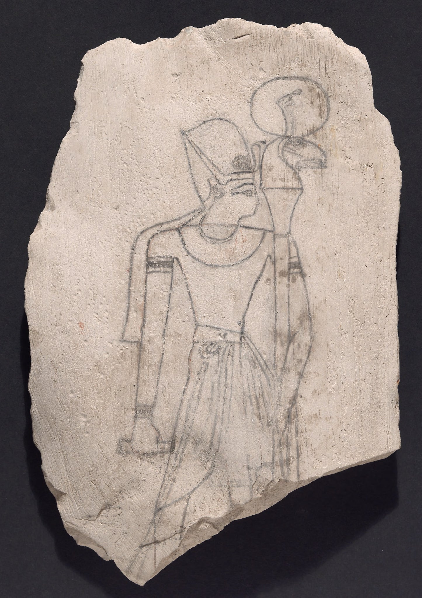 Sketch of a King - Egyptian, Poster Print Wall Art