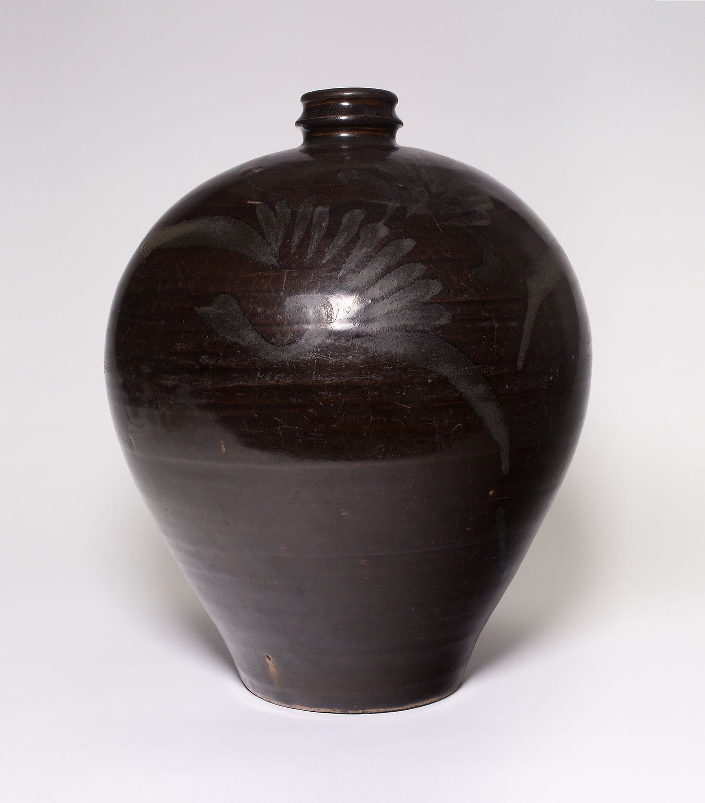 Ovoid Vase with Floral Sprays - China, Poster Print Wall Art