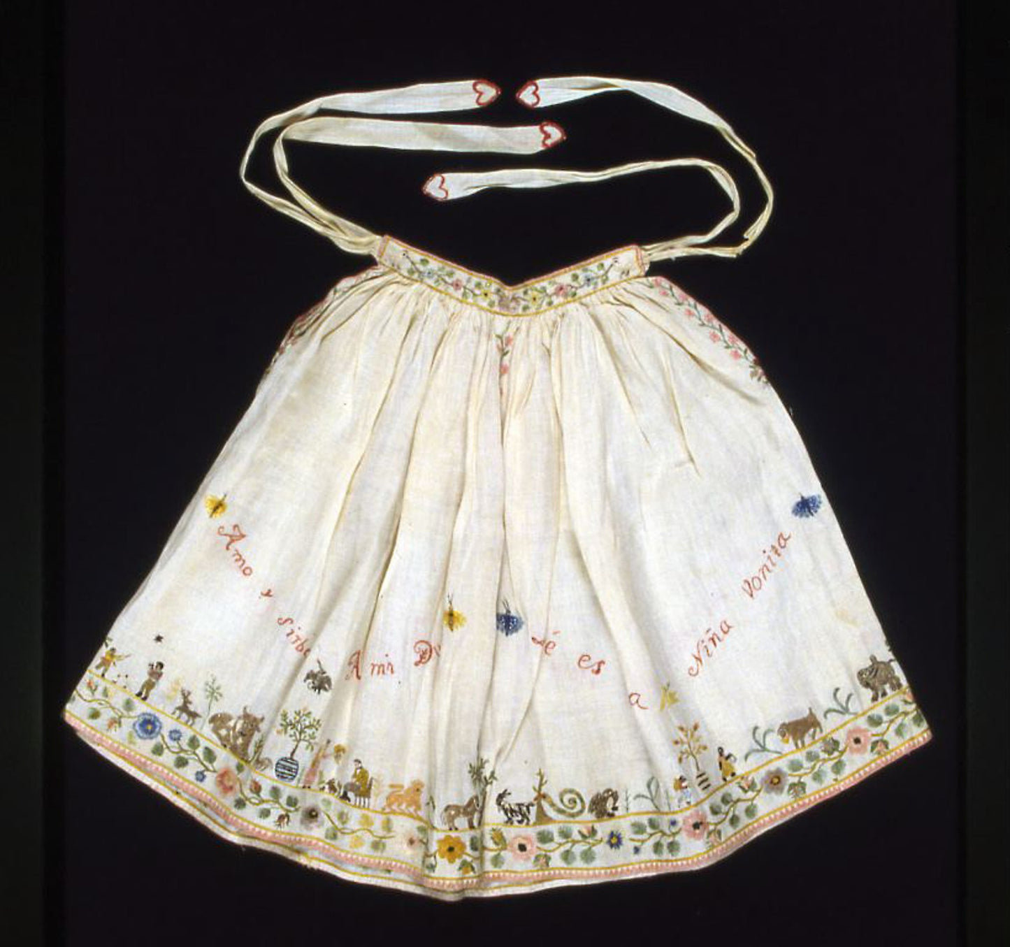 Child's Skirt - Mexico, Poster Print Wall Art