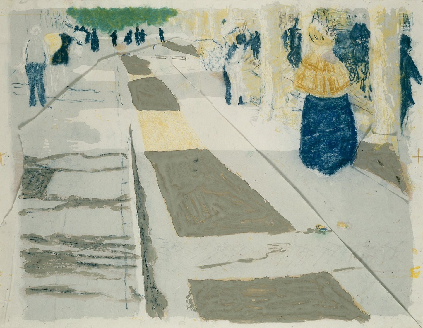The Avenue - Edouard Jean Vuillard, Poster Print Wall Art