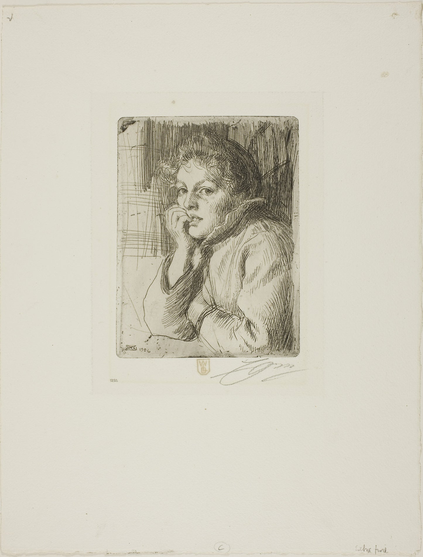 Kesti, a Mora Peasant - Anders Zorn, Poster Print Wall Art