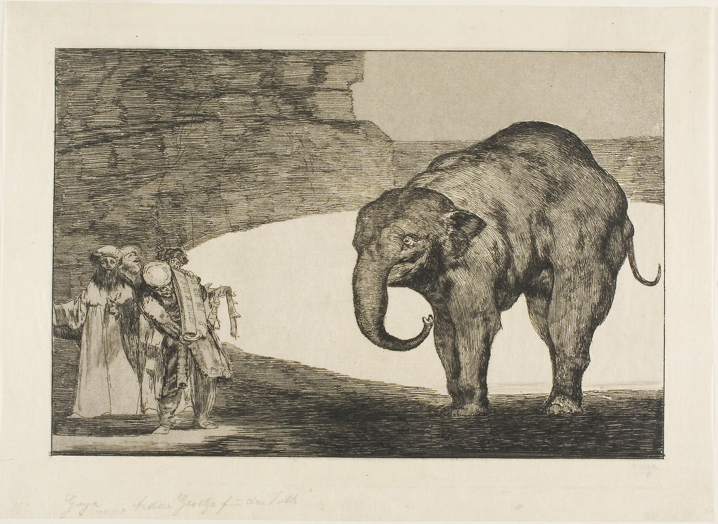 Animal Folly, from Disparates - Francisco José de Goya y Lucientes, Poster Print Wall Art
