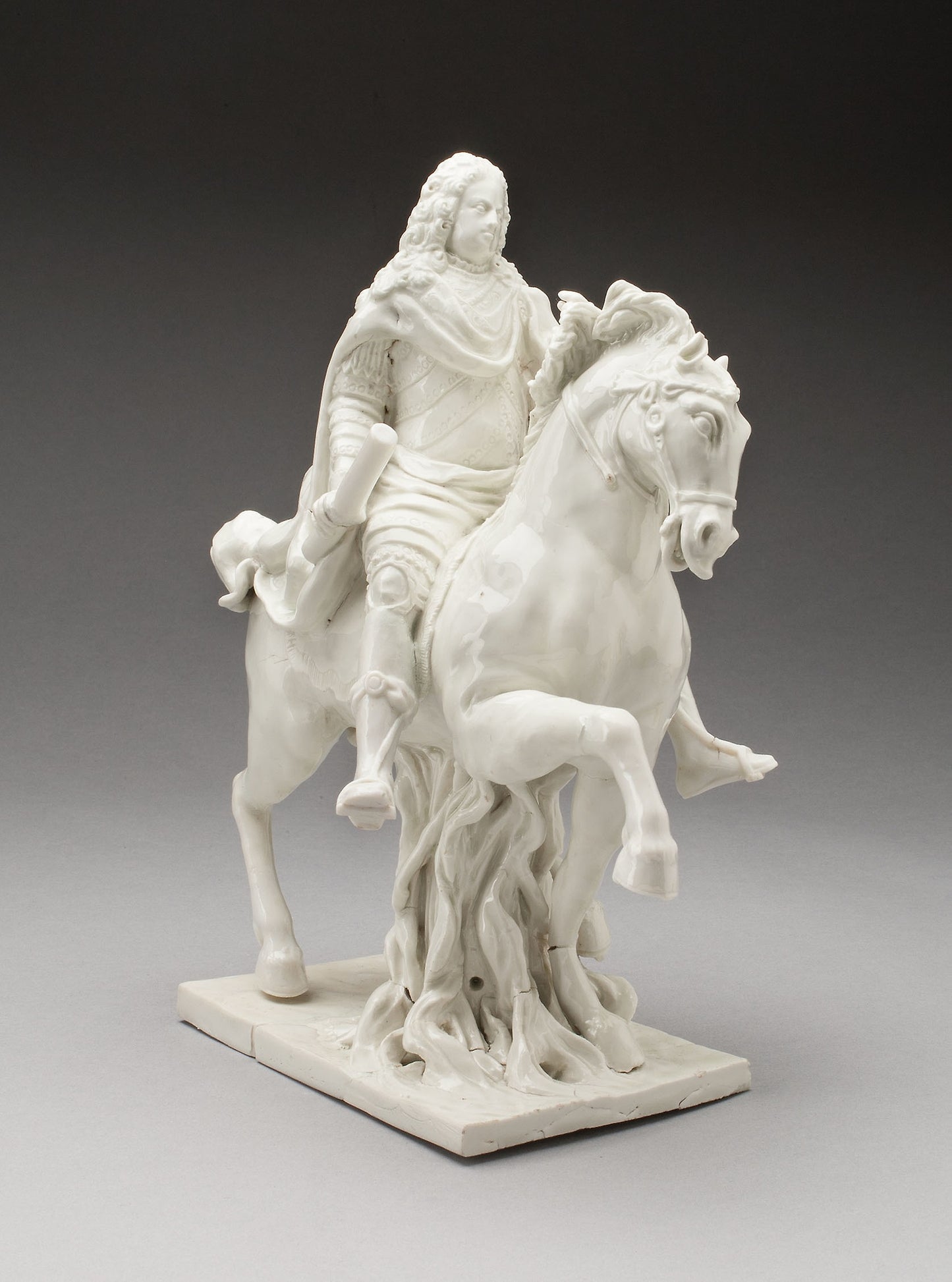 Equestrian Figure - Du Paquier Porcelain Manufactory, Poster Print Wall Art