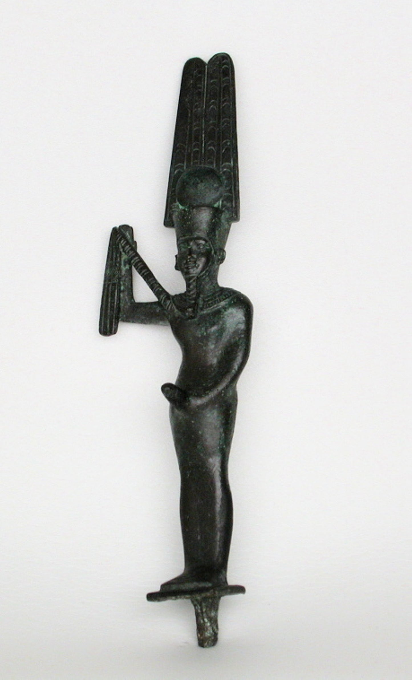 Statuette of the God Min - Egyptian, Poster Print Wall Art