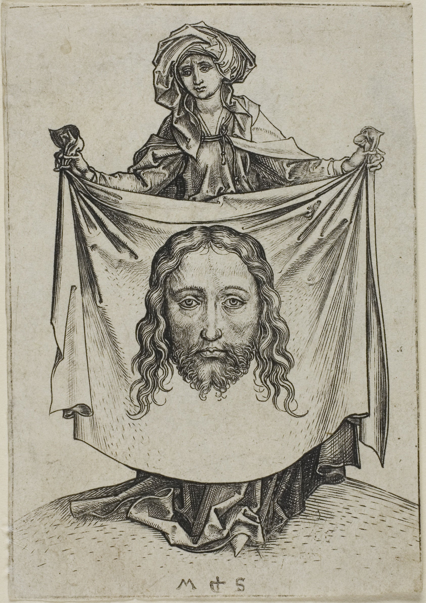 St. Veronica: Martin Schongauer,16x12"(A3) Poster