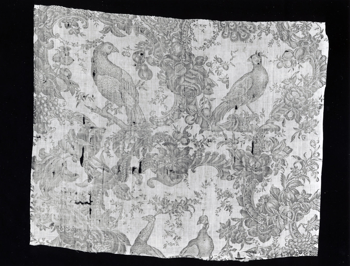 Panel (Furnishing Fabric) - Manufactured - Bromley Hall (English, 1694-1823), Poster Print Wall Art
