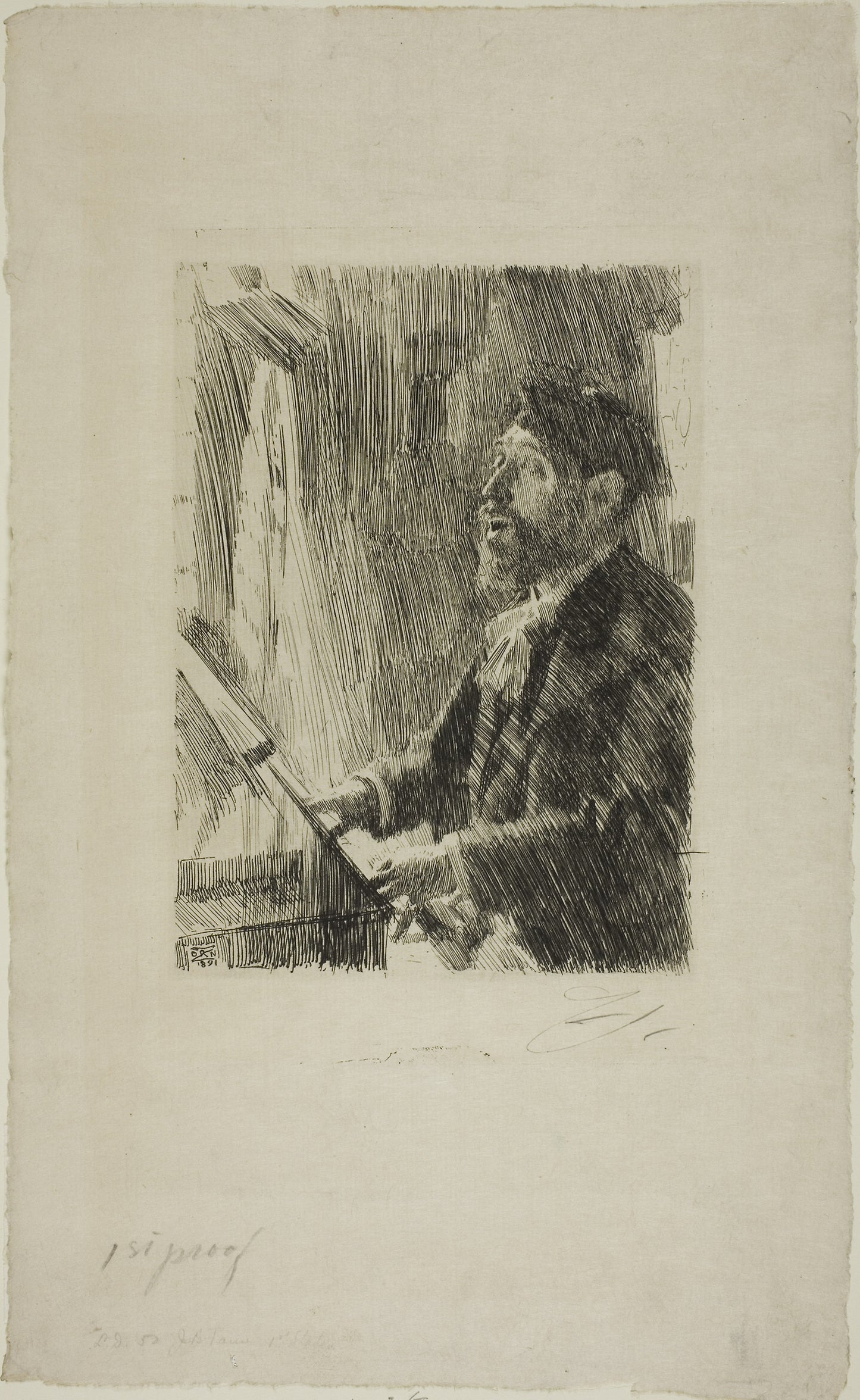 J.B. Faure - Anders Zorn, Poster Print Wall Art