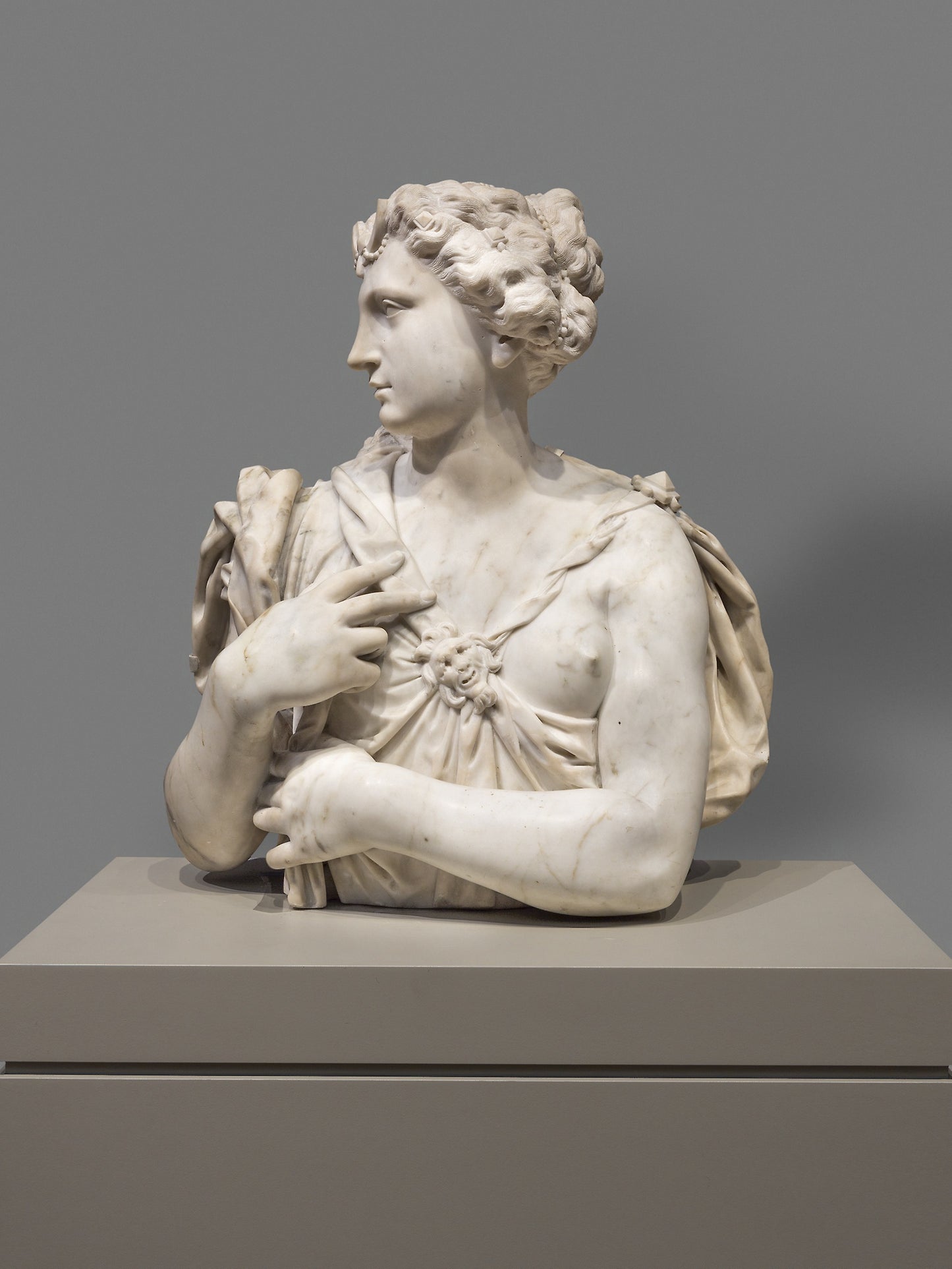 Bust of Diana - Giuseppe Mazza, Poster Print Wall Art