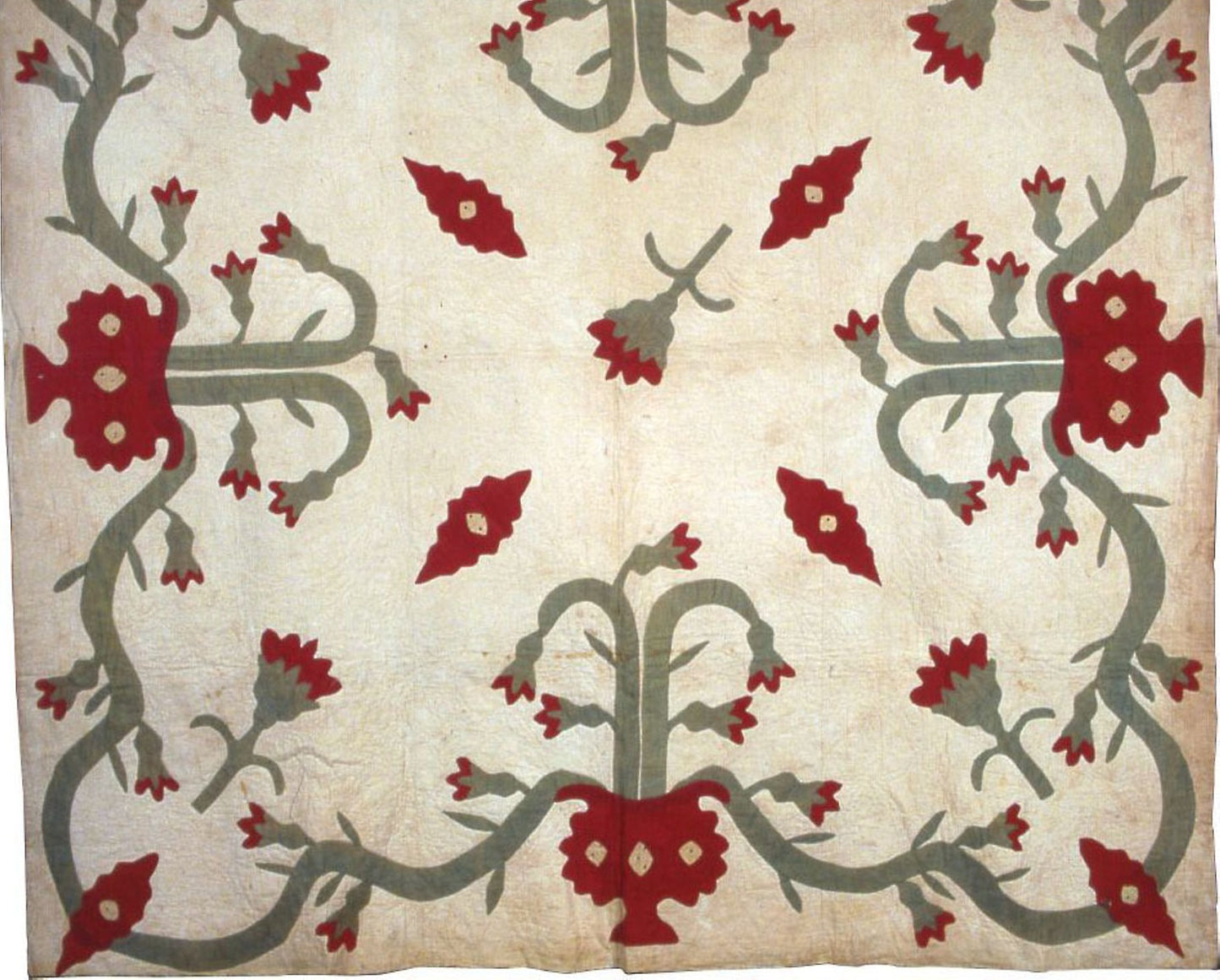 Bedcover - Sarah J. Harden (American, active c. 1855), Poster Print Wall Art