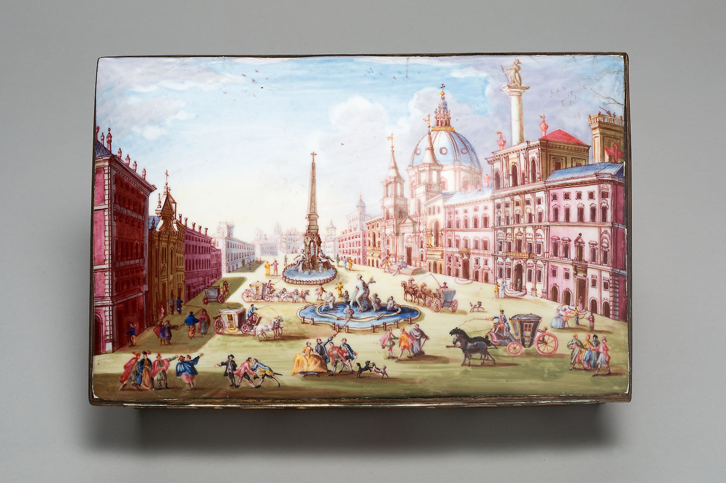 Casket - Battersea Enamel Factory, Poster Print Wall Art