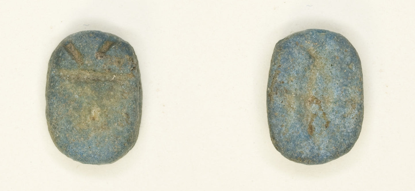 Scarab: Central Cable (?): Egyptian, Poster Print Wall Art