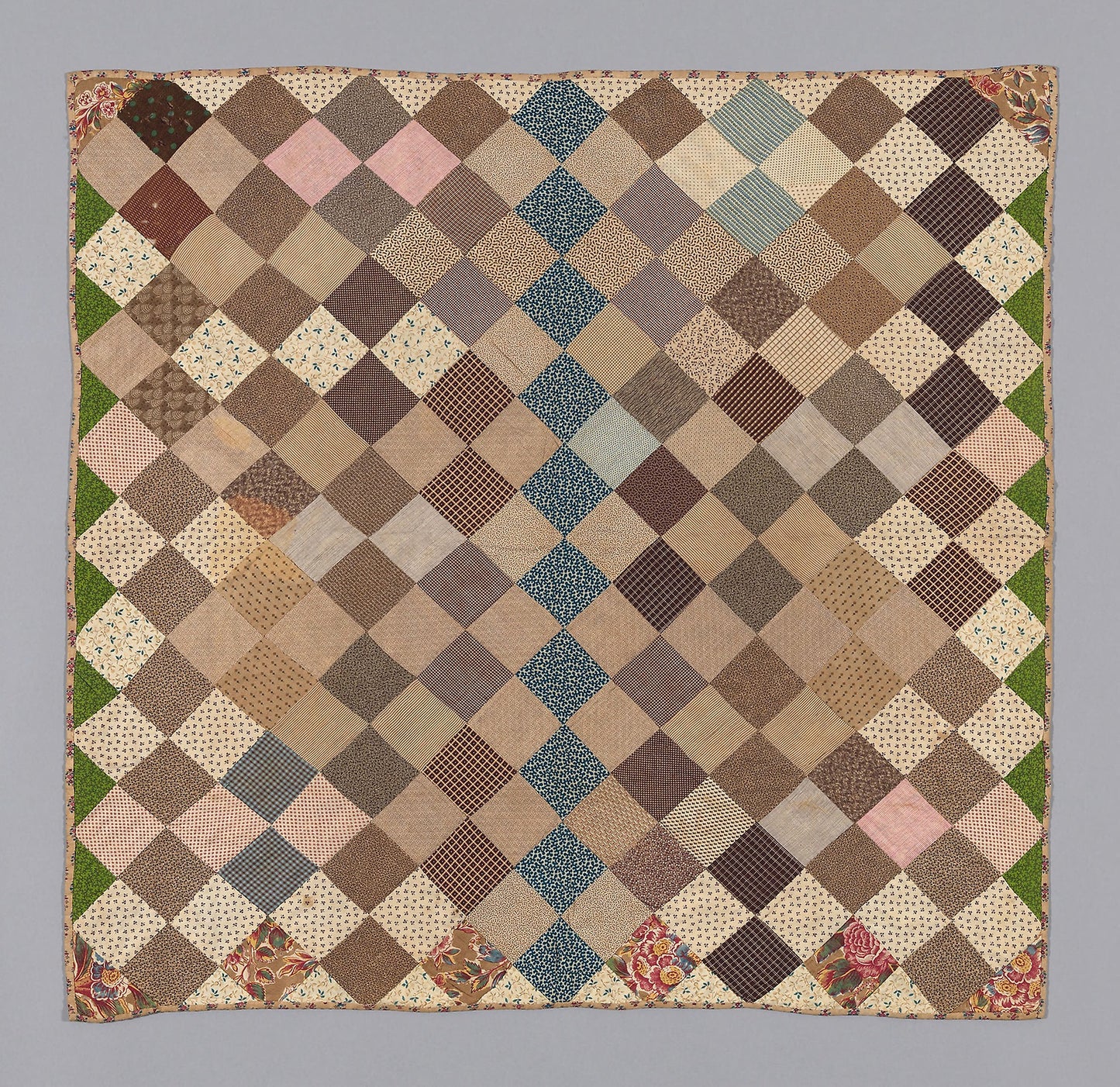 Bedcover (Crib Quilt) - United States, Poster Print Wall Art