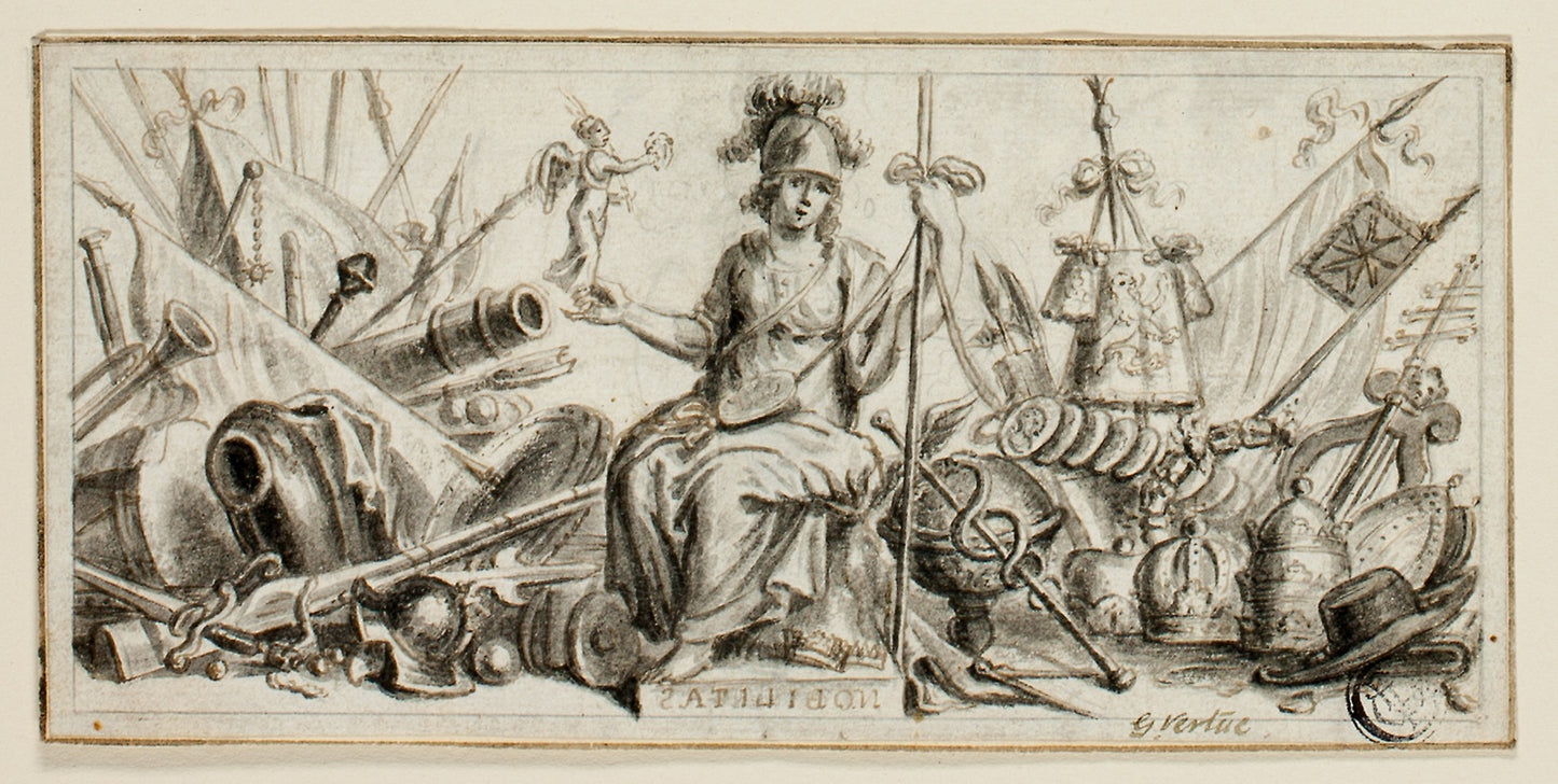 Nobilitas - George Vertue, Poster Print Wall Art