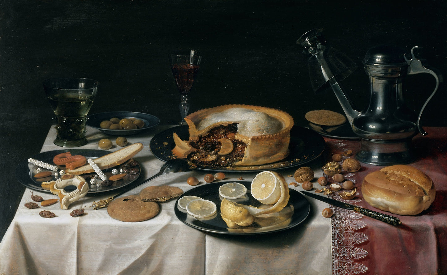 Still Life - Pieter Claesz, Poster Print Wall Art