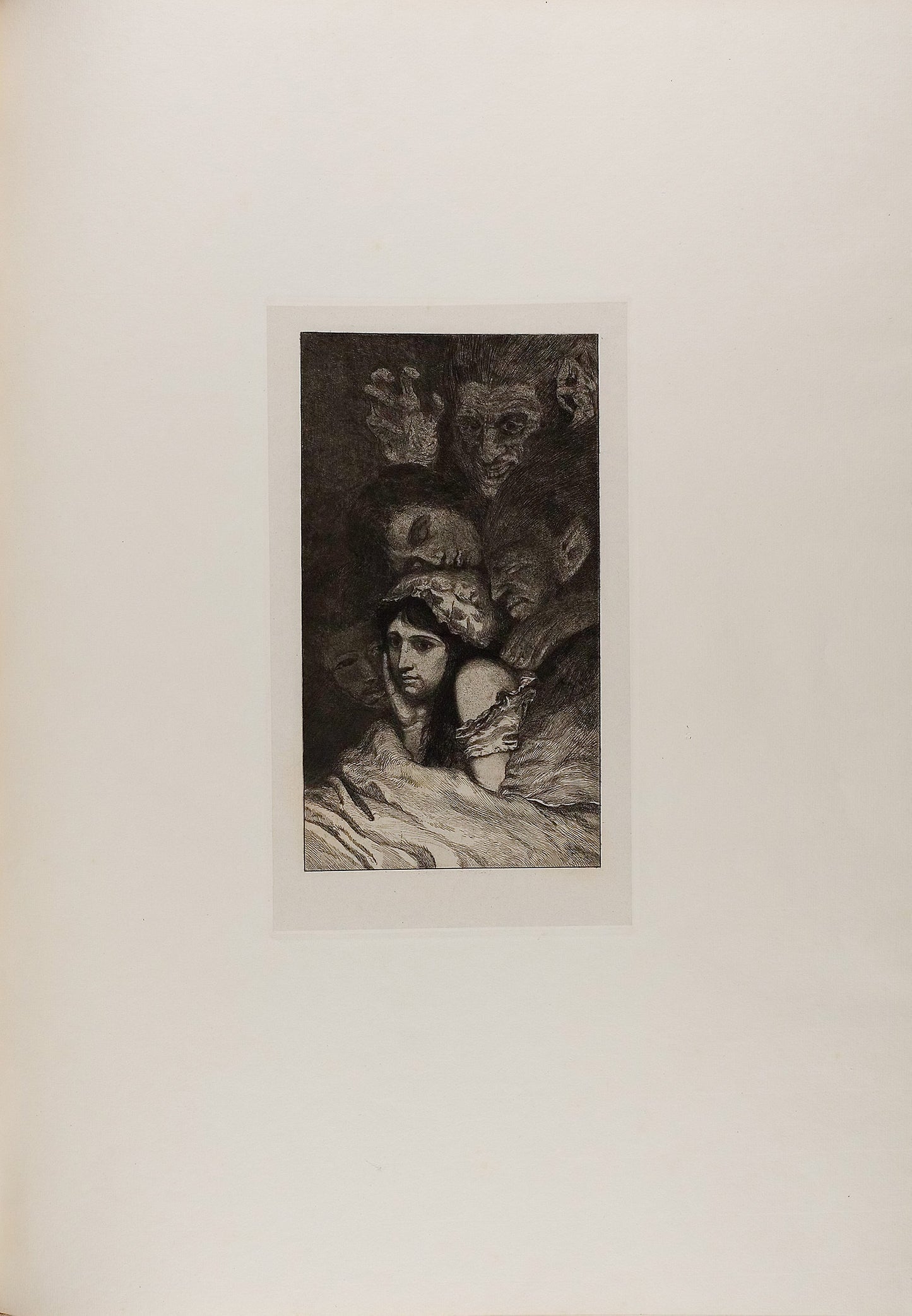 Dreams, plate three from A Life - Max Klinger (German, 1857-1920), Poster Print Wall Art