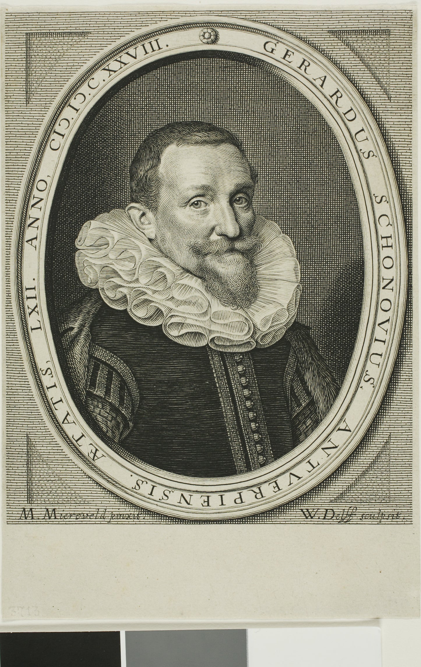 Gerard van Schoonhoven - William Jacobszoon Delff, Poster Print Wall Art
