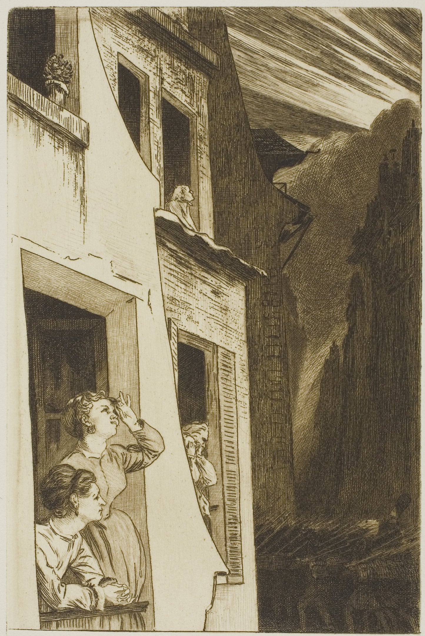 The Eclipse - Felix Bracquemond, Poster Print Wall Art