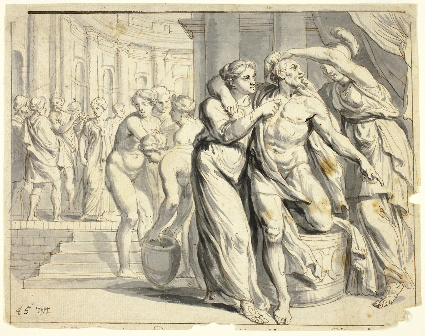 The Return of Ulysses - After Theodor van Thulden (Dutch, 1606-1669), Poster Print Wall Art