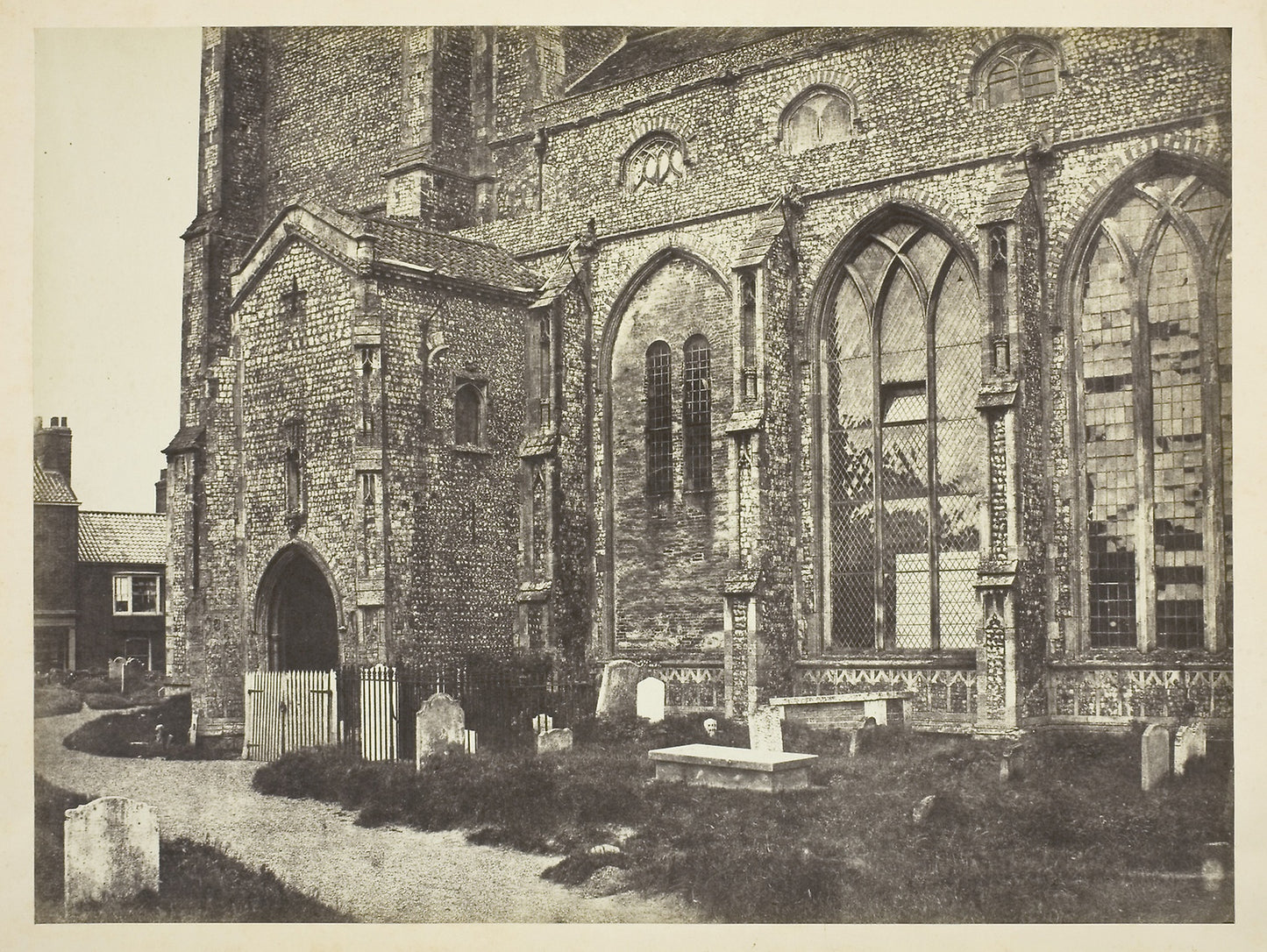 Southside of Cromer Church - Benjamin Brecknell Turner, Poster Print Wall Art