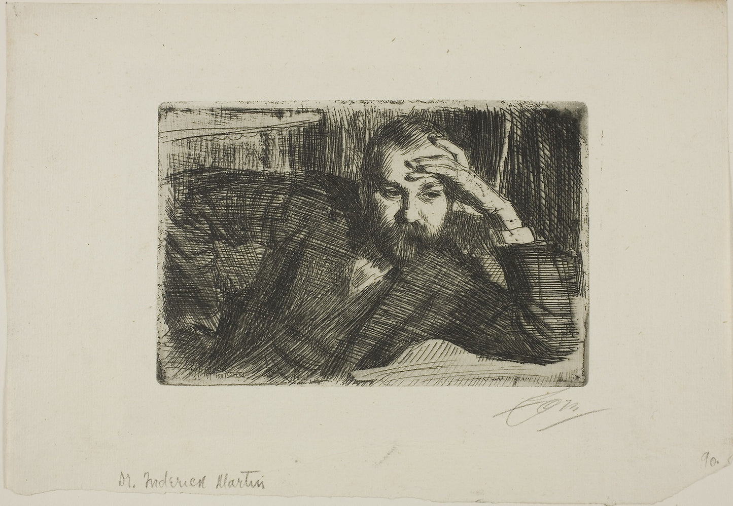Fredrik Martin - Anders Zorn, Poster Print Wall Art