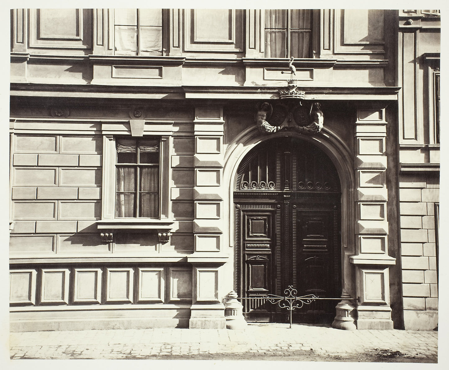 Berggasse No. 16, Portal am Palais des Grafen Georg Festetics de Tolna - Artist unknown , Poster Print Wall Art