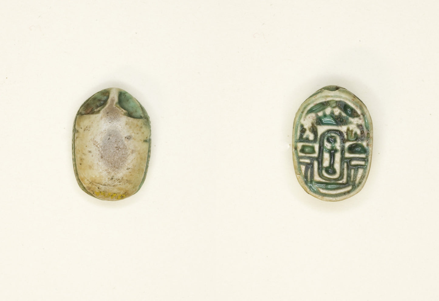 Scarab - Nefera with Hieroglyphs (kA-signs, xaw) - Egyptian, Poster Print Wall Art