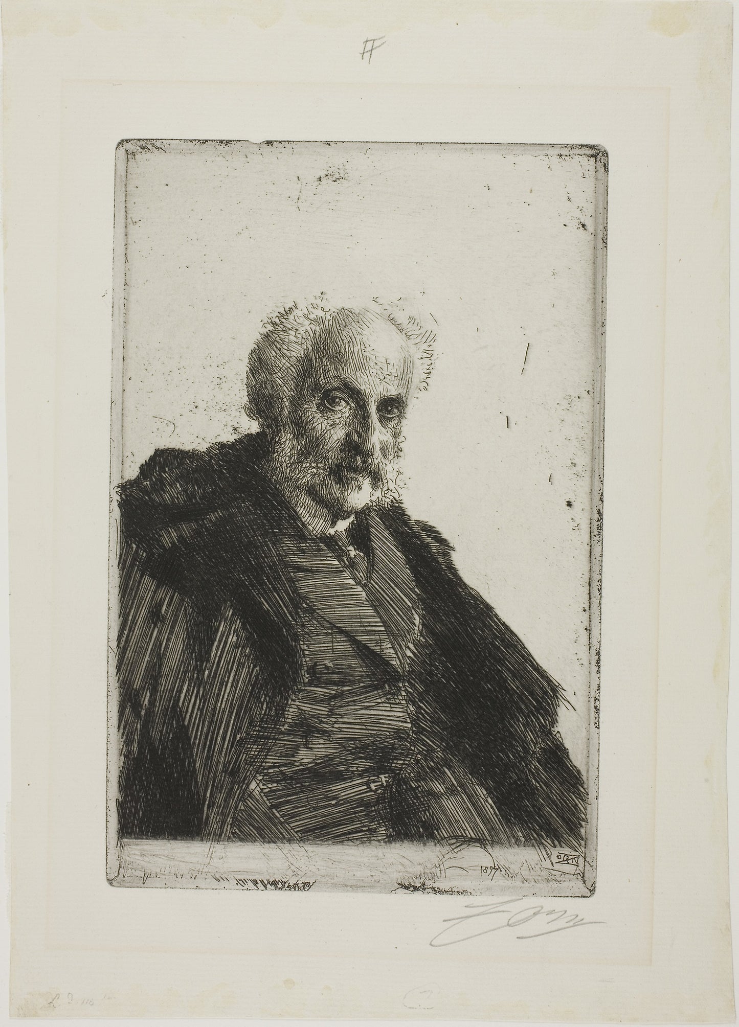 S. Loeb - Anders Zorn, Poster Print Wall Art
