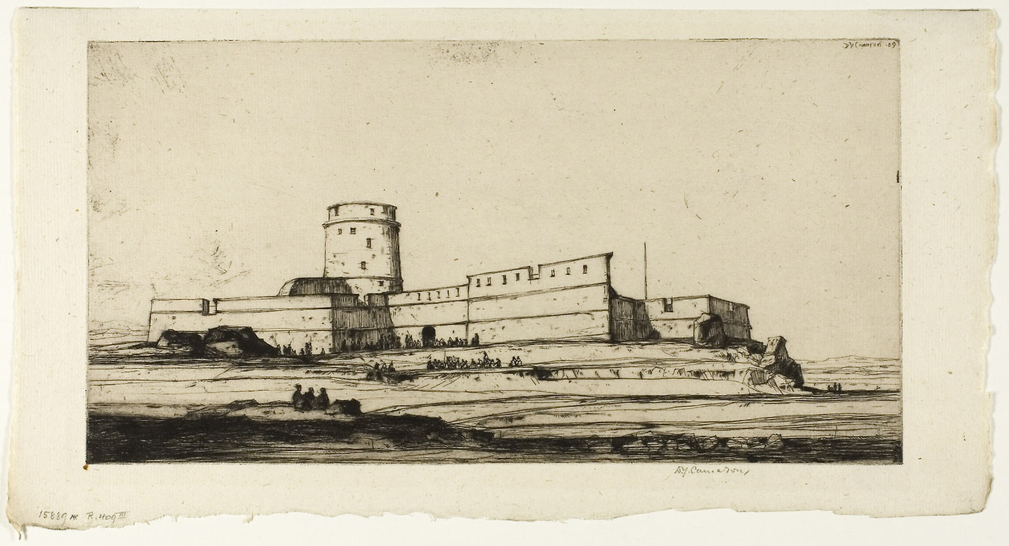 The Turkish Fort - David Young Cameron, Poster Print Wall Art
